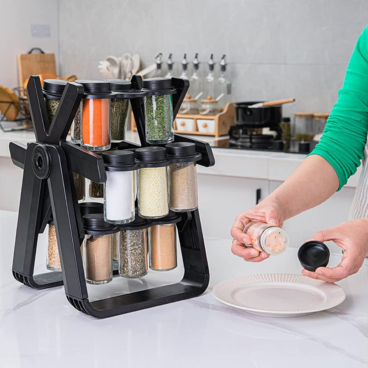 Ferris Wheel Spice Rack Set Souq Al Riyad