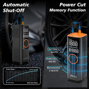 Portable Car Tire Inflator – 150 PSI Air Compressor with Digital LCD Display Souq Al Riyad