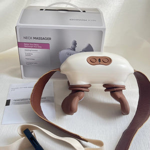 Hand-Grip Deep Tissue Neck Massager – Relieves Pain, Muscle Stiffness & Fatigue Dailynexaa
