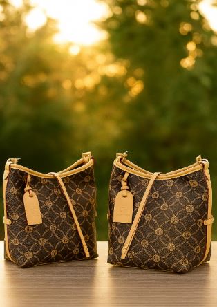 Designer-Inspired Monogram Tote Zambeel - Mai shang