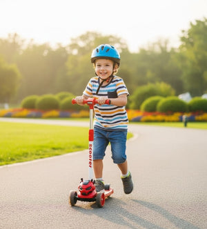 Kids 3-Wheel Scooter with Adjustable Handlebar © Ⓢ Zambeel - NGB General Trading