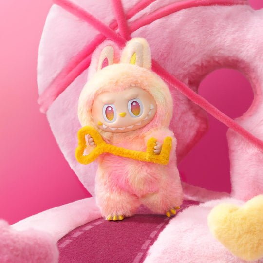 Labubu™ Plush Keychain – Quirky Pastel Monster Charm Souq Al Riyad