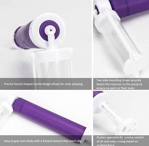 Cake Decorating Pump Set – Ergonomic Piping Tool with Multi-Style Nozzles Souq Al Riyad