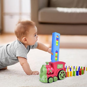 Ruida Toys - Automatic Domino Train Set Ⓢ Zambeel - Toy Garden