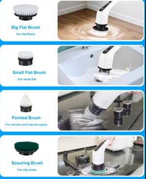 9 in 1 Electric Cleaning Brush Dailynexaa