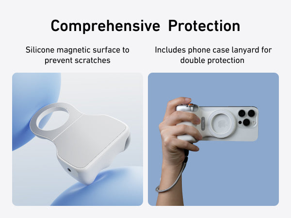 Fun Shot Magnetic Phone Camera DSLR Style Shutter Grip for Smart Phones & Android Dailynexaa
