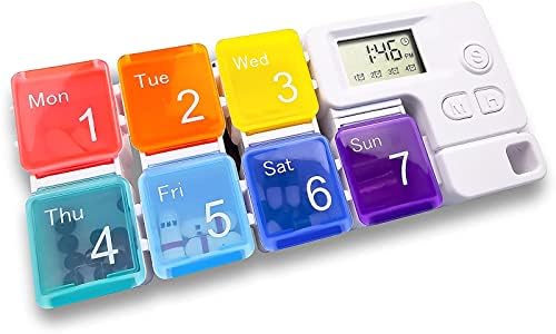 7 Days Pill Dispenser Organizer with Reminder Alarm Dailynexaa