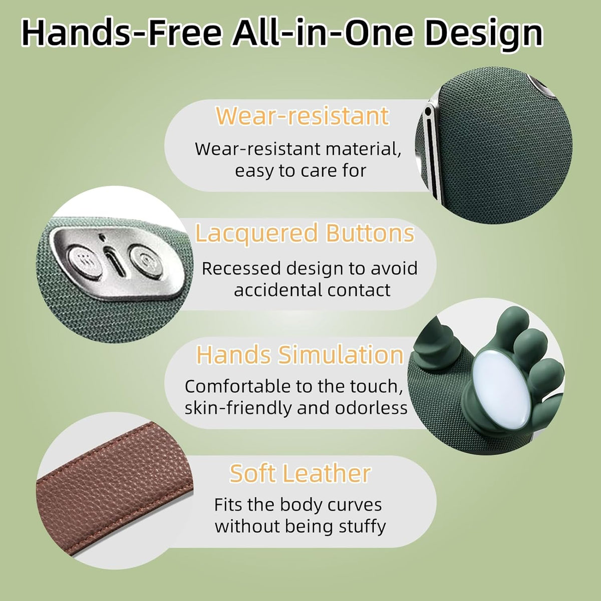 Hand-Grip Deep Tissue Neck Massager – Relieves Pain, Muscle Stiffness & Fatigue Dailynexaa