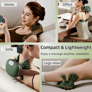 Hand-Grip Deep Tissue Neck Massager – Relieves Pain, Muscle Stiffness & Fatigue Dailynexaa