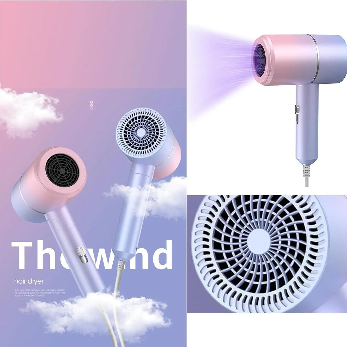 Folding & Portable Hair Dryer Souq Al Riyad