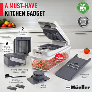 Mueller Pro-Series 10-in-1 Vegetable Chopper Aura Arabia