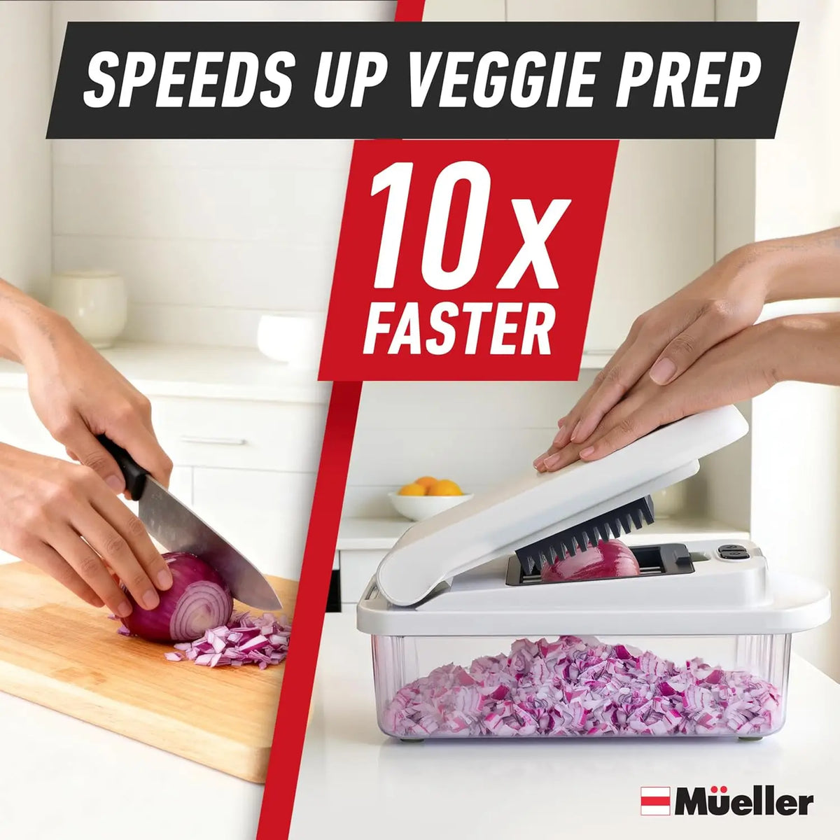 Mueller Pro-Series 10-in-1 Vegetable Chopper Aura Arabia