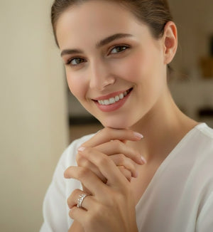 Arabic Custom Name Ring Zambeel - Elegant Bands