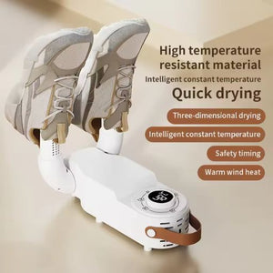 Intelligent Shoe Dryer with Adjustable Timer – Quick Drying, Deodorizing & Sterilizing Shoe Warmer Souq Al Riyad