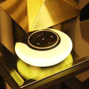 Creative Bluetooth Subwoofer Stereo Speaker LED Desk Lamp Stepless Dimming Folding Touch Atmosphere Night Light Zambeel China