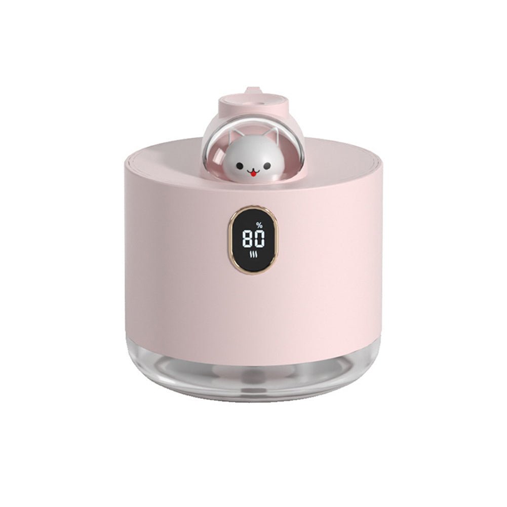 Cute Bear Wireless Air Humidifier USB Aromatherapy Diffuser With LED Lamp 500ML Portable Ultrasonic Mist Maker Water Car Fogger Zambeel China