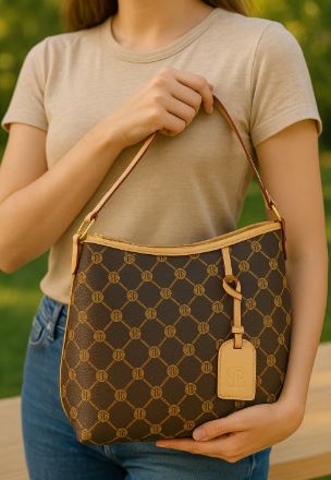 Designer-Inspired Monogram Tote Zambeel - Mai shang