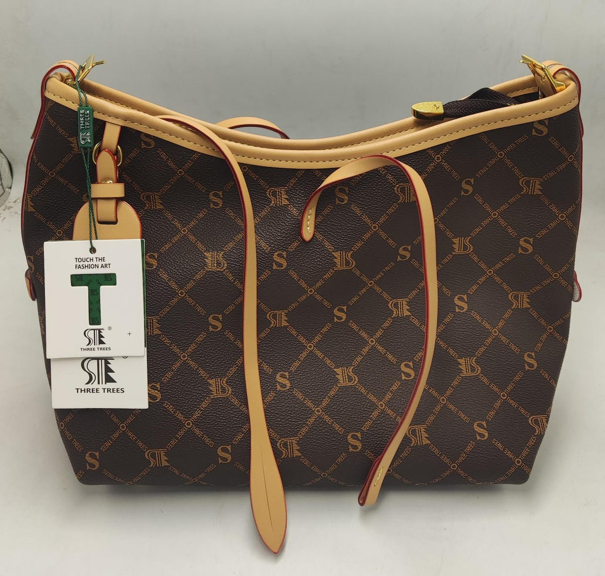 Designer-Inspired Monogram Tote Zambeel - Mai shang