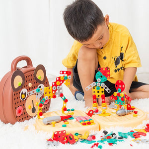 DIY Screw Puzzle Suitcase Zambeel