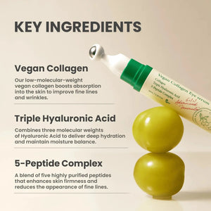 Vegan Collagen Eye Serum – Target Wrinkles, Puffiness &amp; Dark Circles Souq Al Riyad