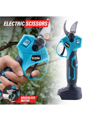21V Electric Pruning Shears – High-Performance Cordless Cutter with 2 Batteries Souq Al Riyad