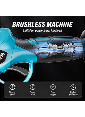 21V Electric Pruning Shears – High-Performance Cordless Cutter with 2 Batteries Souq Al Riyad