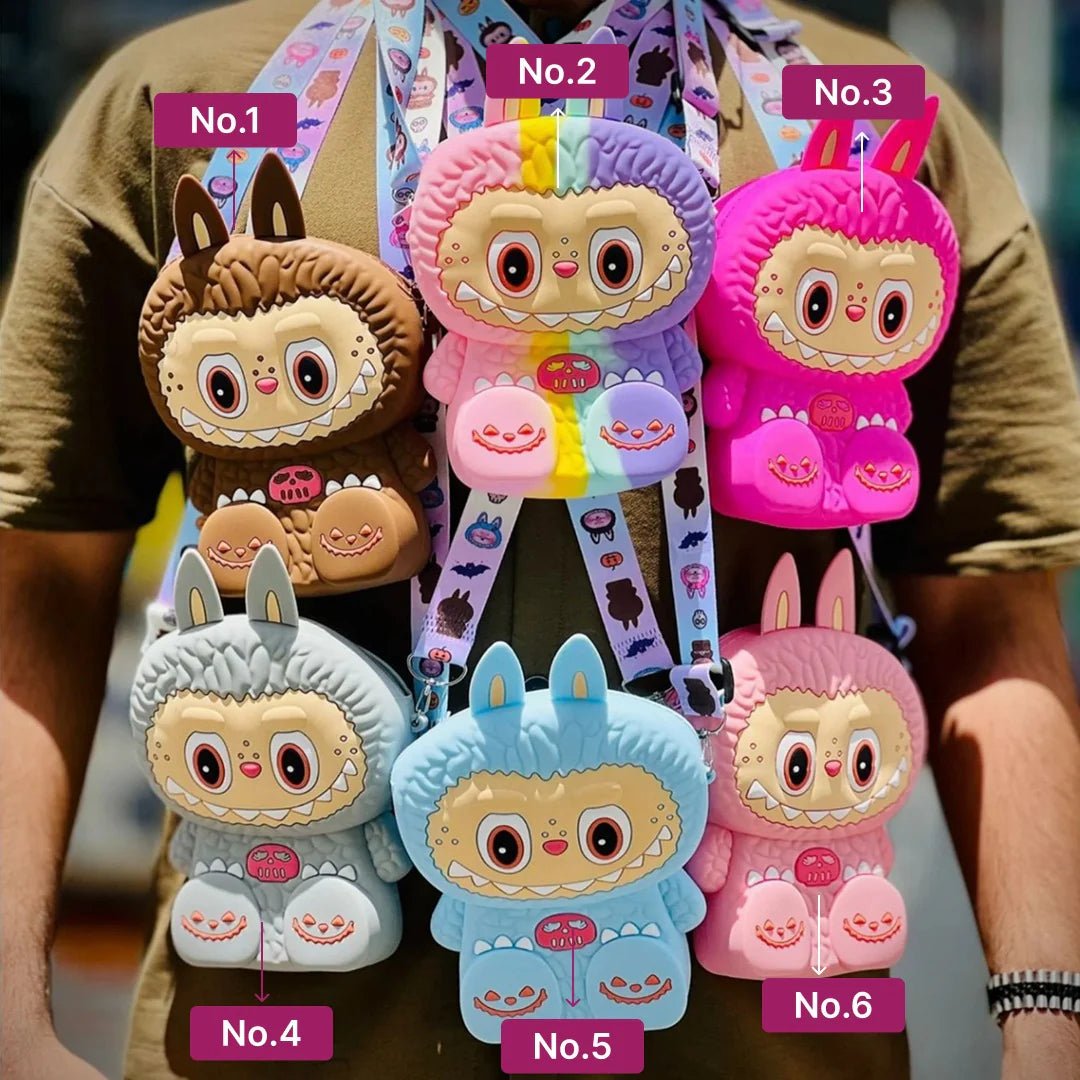 Labubu – Monster Crossbody Bag for Kids Souq Al Riyad