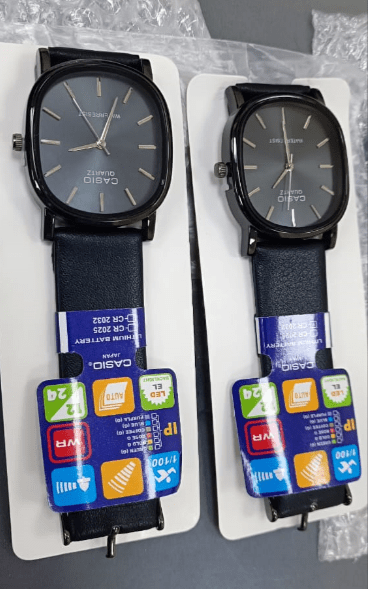 Leather Wristwatch Zambeel