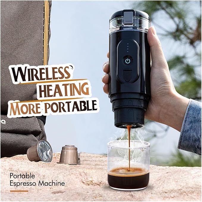 Portable Electric Espresso Coffee Maker © Ⓢ Zambeel - Good Lane