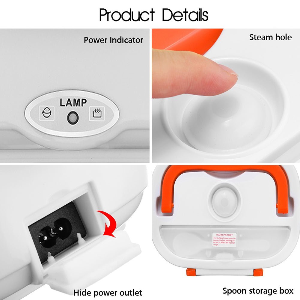 Portable Electric Heater Lunch Box Zambeel