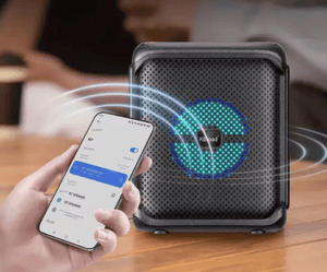 Portable Wireless Karaoke Speaker with Mic & RGB Lights Ⓢ Zambeel - CQL