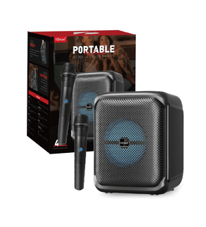 Portable Wireless Karaoke Speaker with Mic & RGB Lights Ⓢ Zambeel - CQL