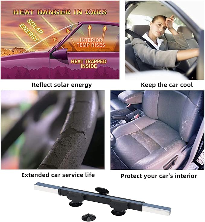 Retractable Sun Car Shade Zambeel