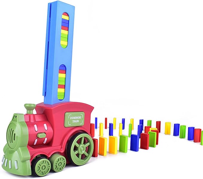 Ruida Toys - Automatic Domino Train Set Ⓢ Zambeel - Toy Garden