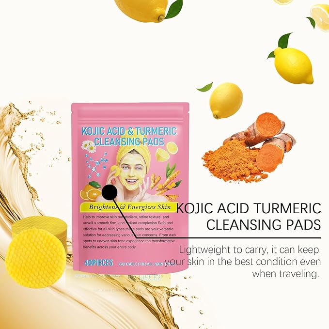Turmeric Acid Cleaning Pads Zambeel