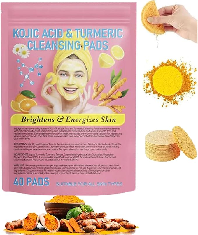 Turmeric Acid Cleaning Pads Zambeel